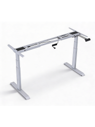 Cadru Birou Reglabil EP Alb 2 motoare 2M-3S 