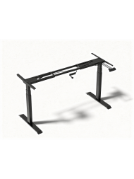 Cadru Birou Reglabil EP Negru 2 motoare 2M-3S 