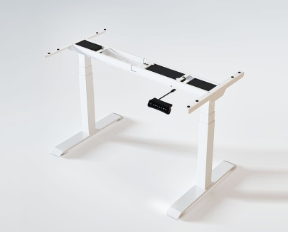 Cadru Birou reglabil electric cu doua motoare Orion Alb imagine principala