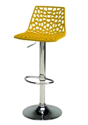 Scaun Bar Spyder Galben imagine principala